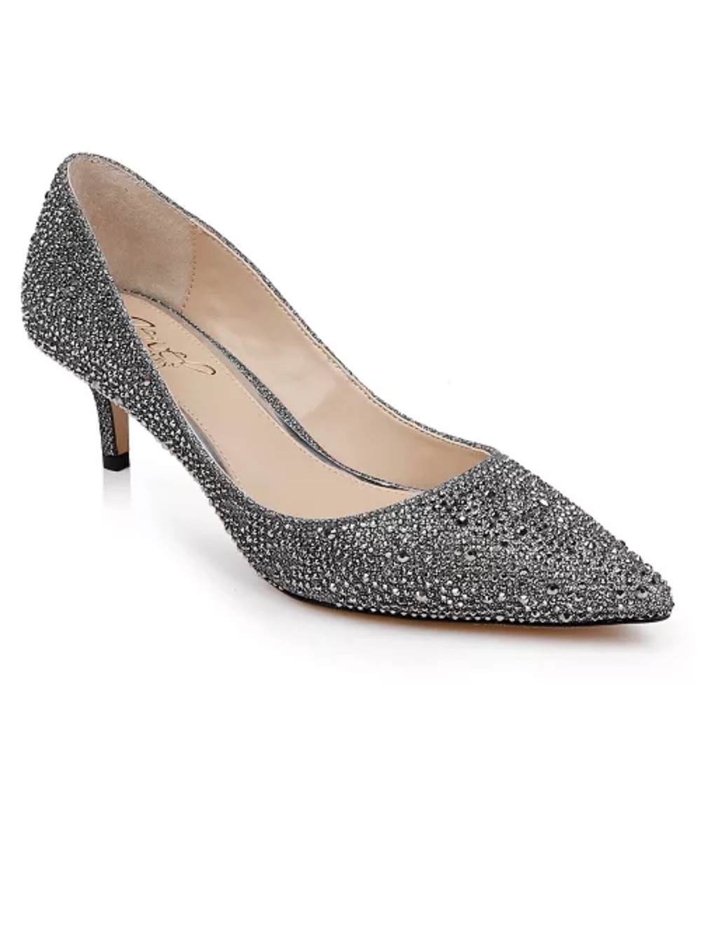 Jewel Badgley Mischka Sparkle Pointed Toe Women’s heels